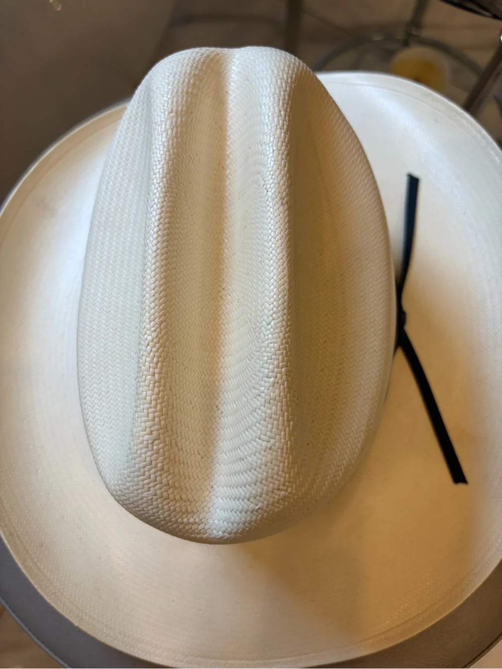 Stetson Unisex 6 3/4 Straw Cowboy Hat Cream